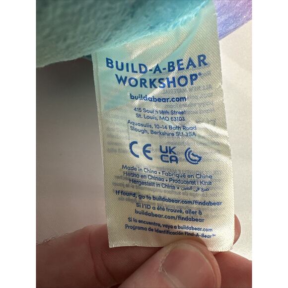 2021 Build A Bear Workshop Stuffed Plush Honey Girls Viv Bear 18" - Picture 5 of 7